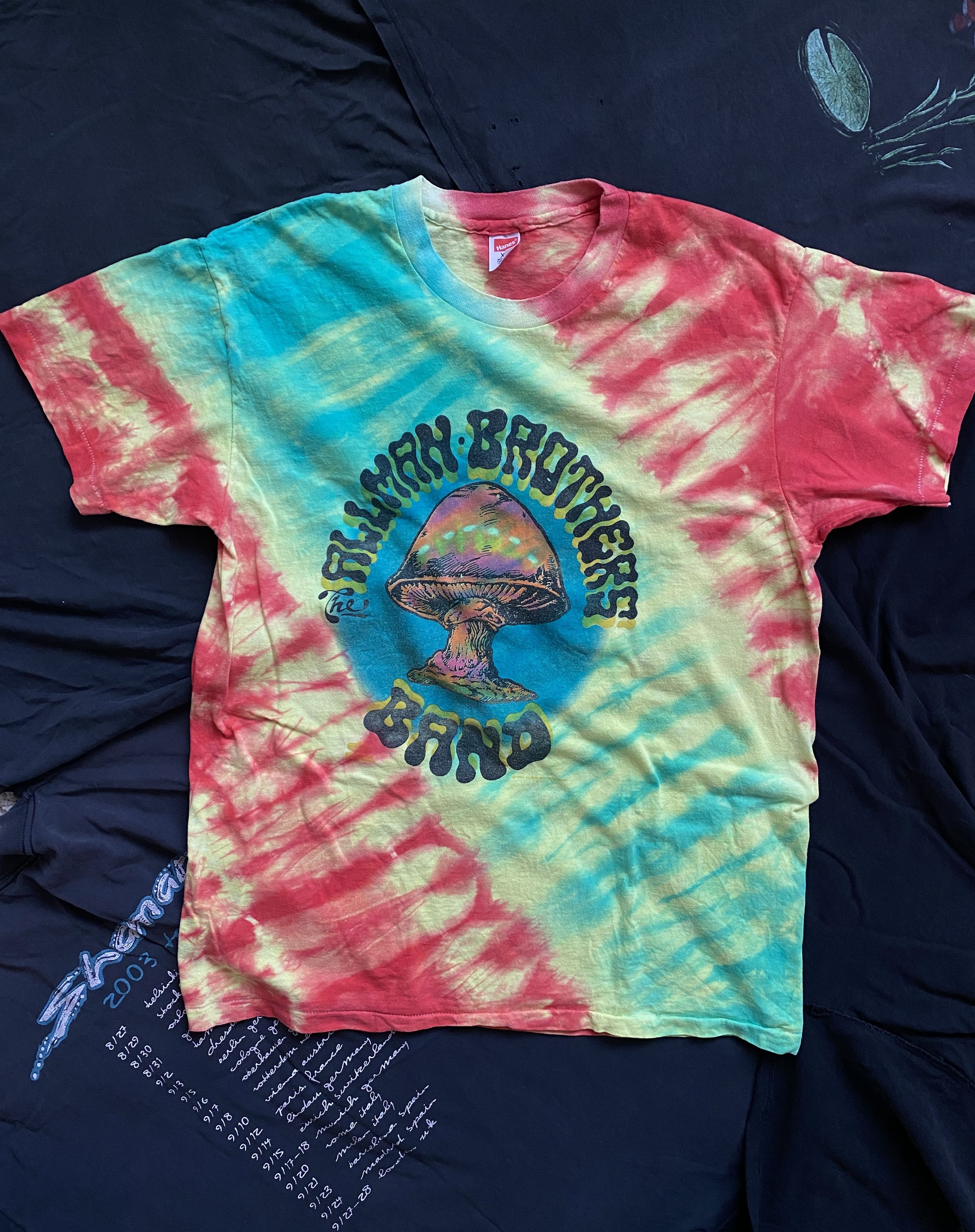 Band Tees × Vintage Vintage 1991 Allman Brothers Band / SIZE L Size US L / EU 52-54 / 3 - 1 Thumbnail
