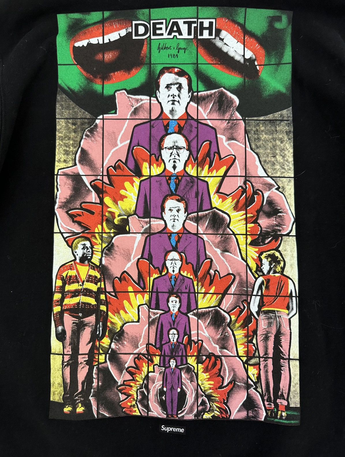 Supreme Supreme “DEATH” Graphic Hoodie Size US L / EU 52-54 / 3 - 8 Thumbnail