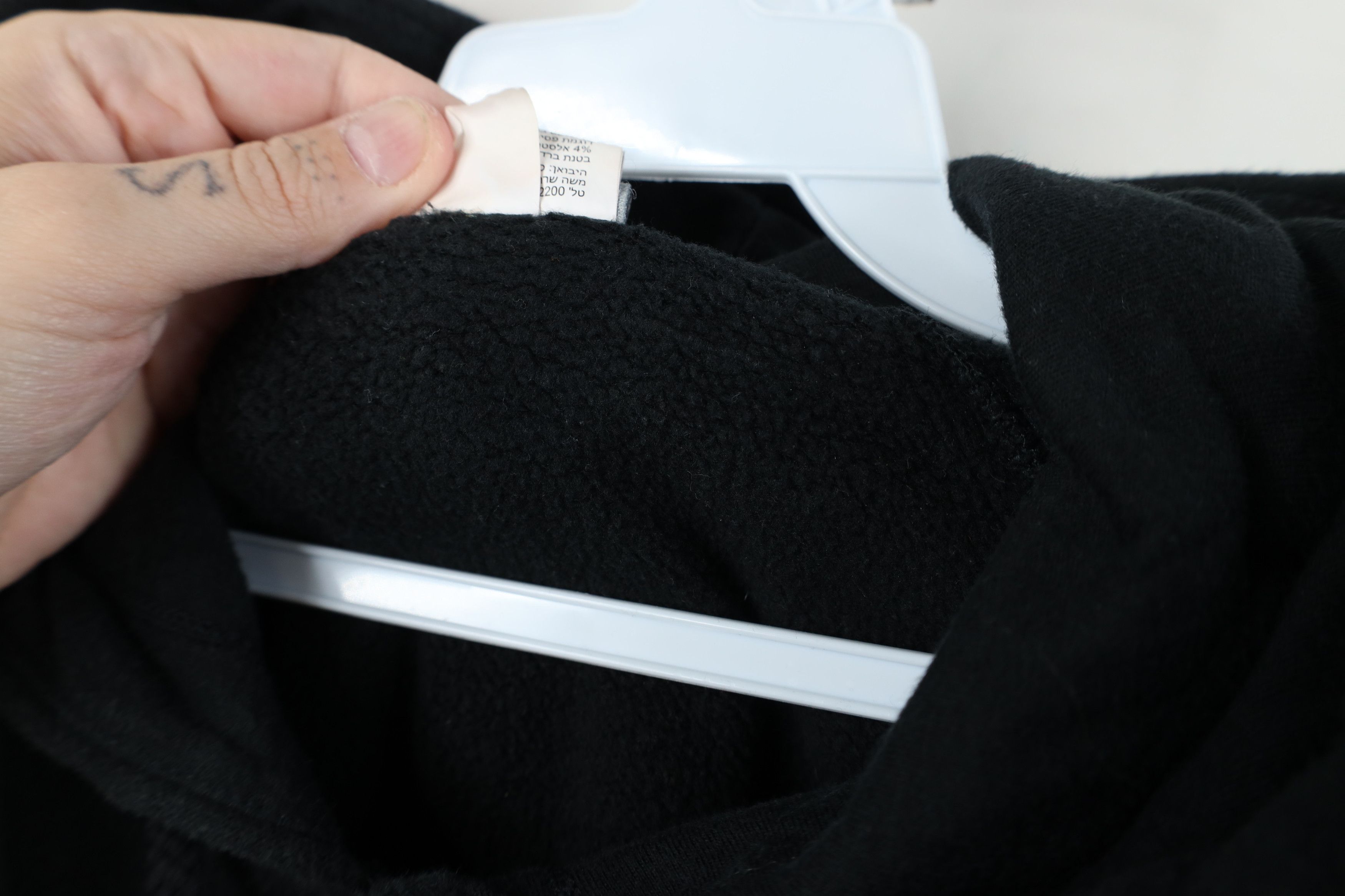 New Balance Vintage Y2K New Balance Monogram Hoodie Sweatshirt Black Size M / US 6-8 / IT 42-44 - 10 Thumbnail