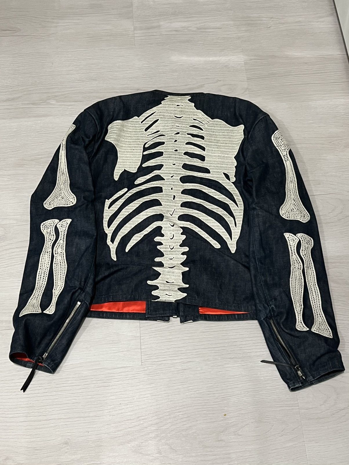 Kapital Kapital Kountry Bones Denim JKT Size US XL / EU 56 / 4 - 8 Thumbnail