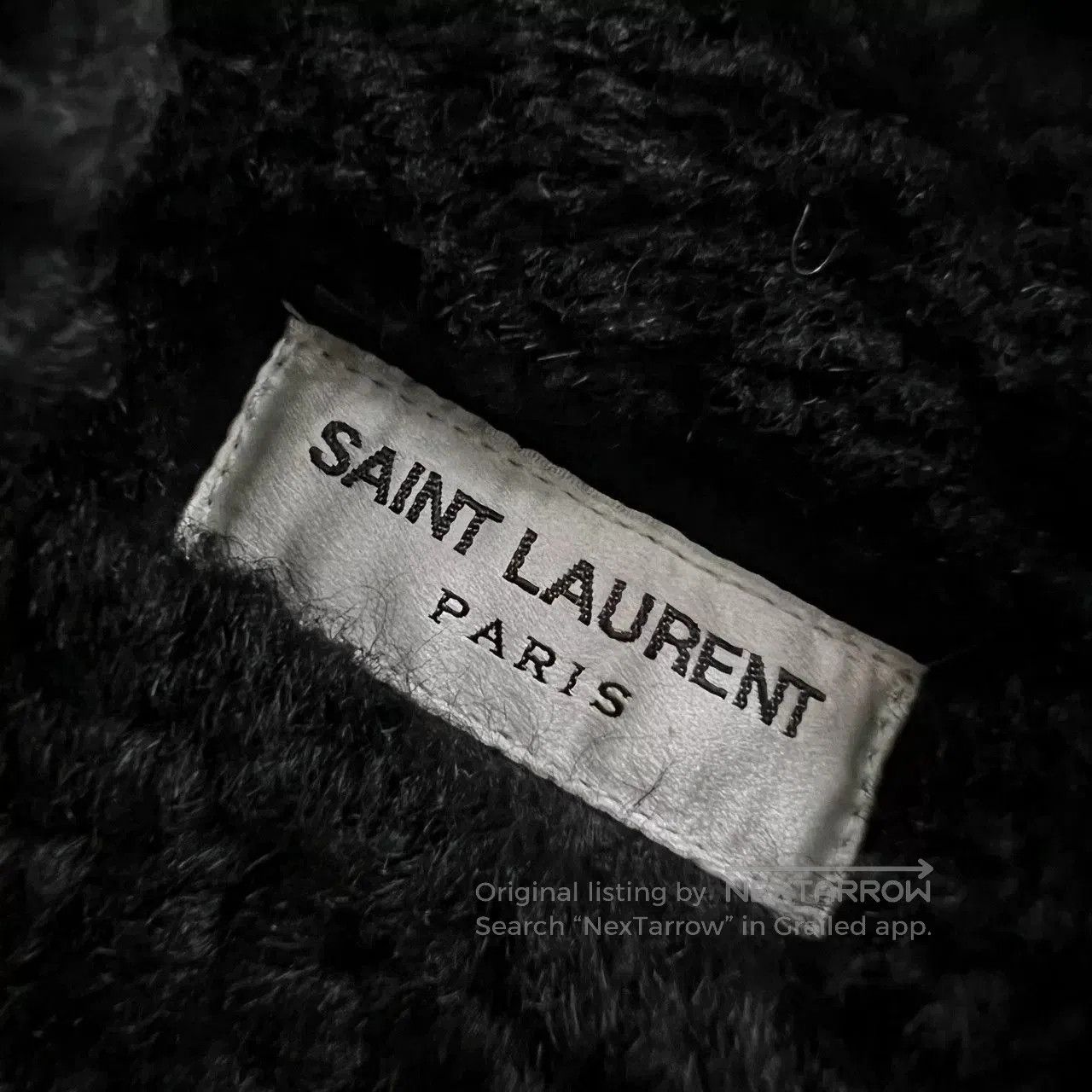Saint Laurent Paris black saint laurent shearling jacket size 48. Size US M / EU 48-50 / 2 - 2 Thumbnail
