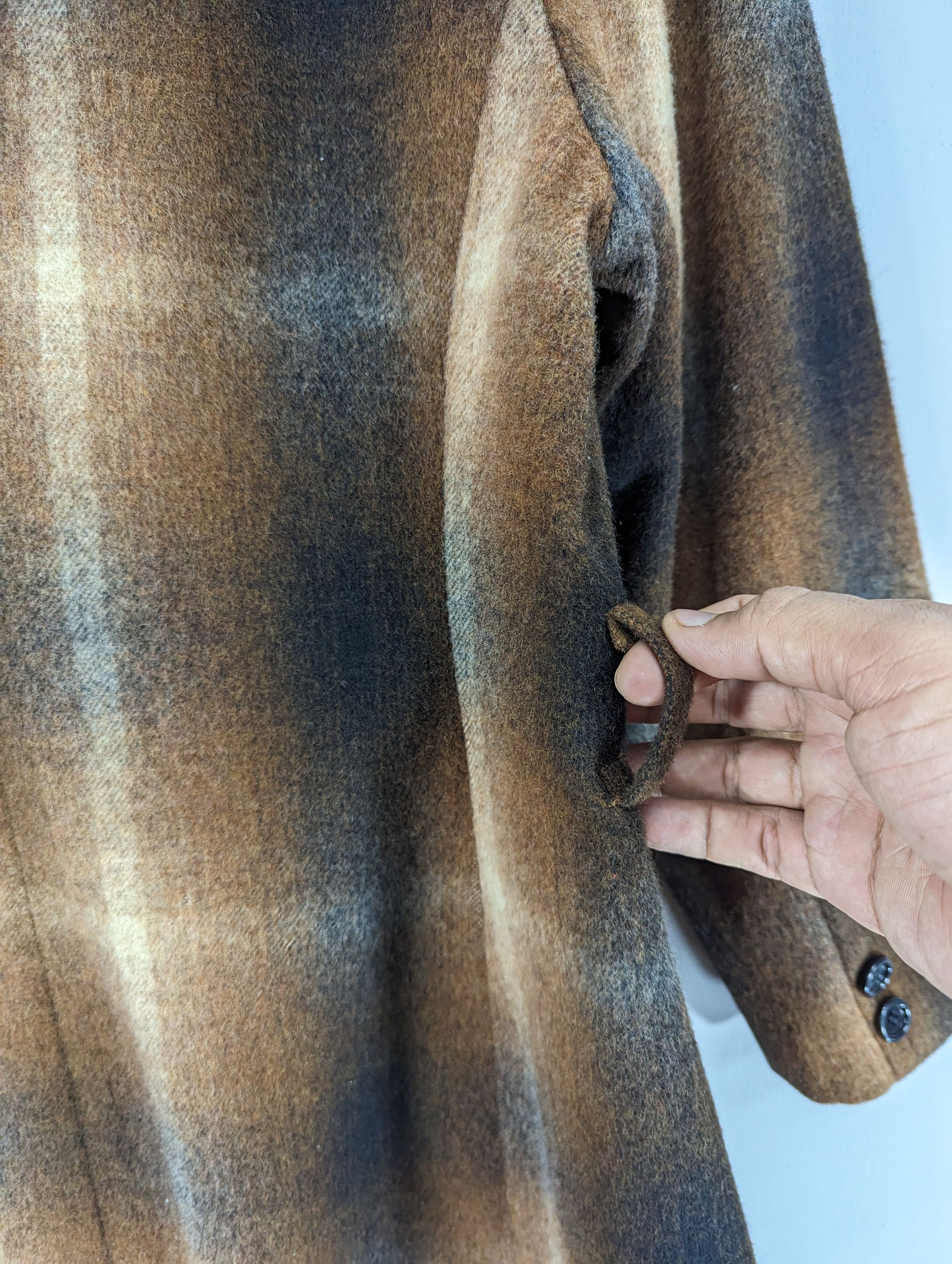 Japanese Brand 🔥Mimatsu Japanese Brand Shadow Plaid Double Breasted Jacket Size M / US 6-8 / IT 42-44 - 10 Thumbnail