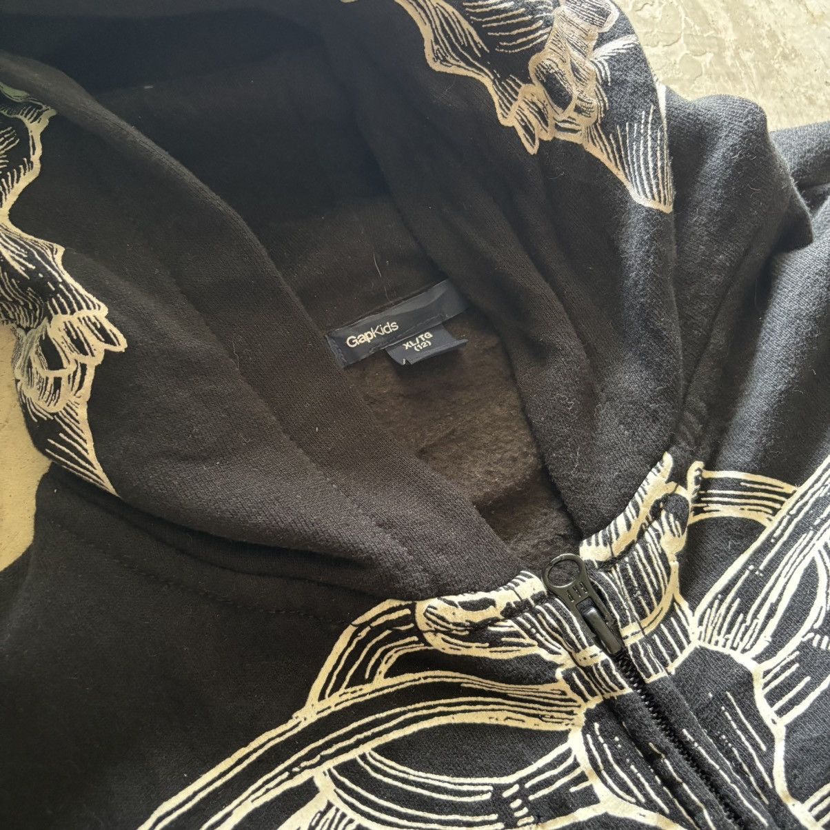 If Six Was Nine × Japanese Brand × Le Grande Bleu (L.G.B.) Gapkids Halloween Skeleton Punk Style Hoodie Size US S / EU 44-46 / 1 - 5 Thumbnail