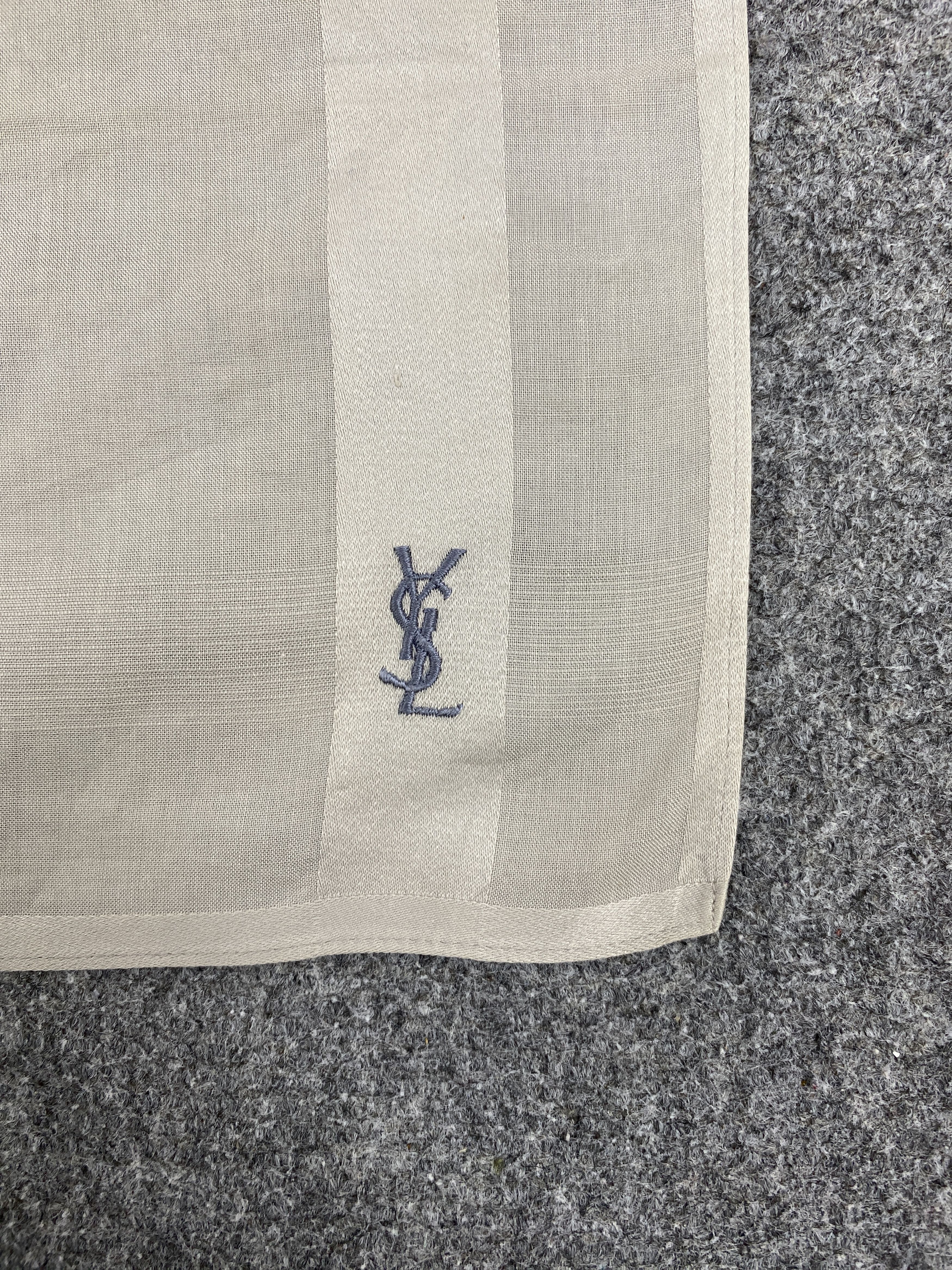 Vintage Yves Saint Laurent Handkerchief / Neckerchief HKC0433 Size ONE SIZE - 5 Thumbnail