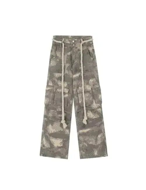 Designer cano baggy faded cargo pants Size US 30 / EU 46 - 3 Thumbnail