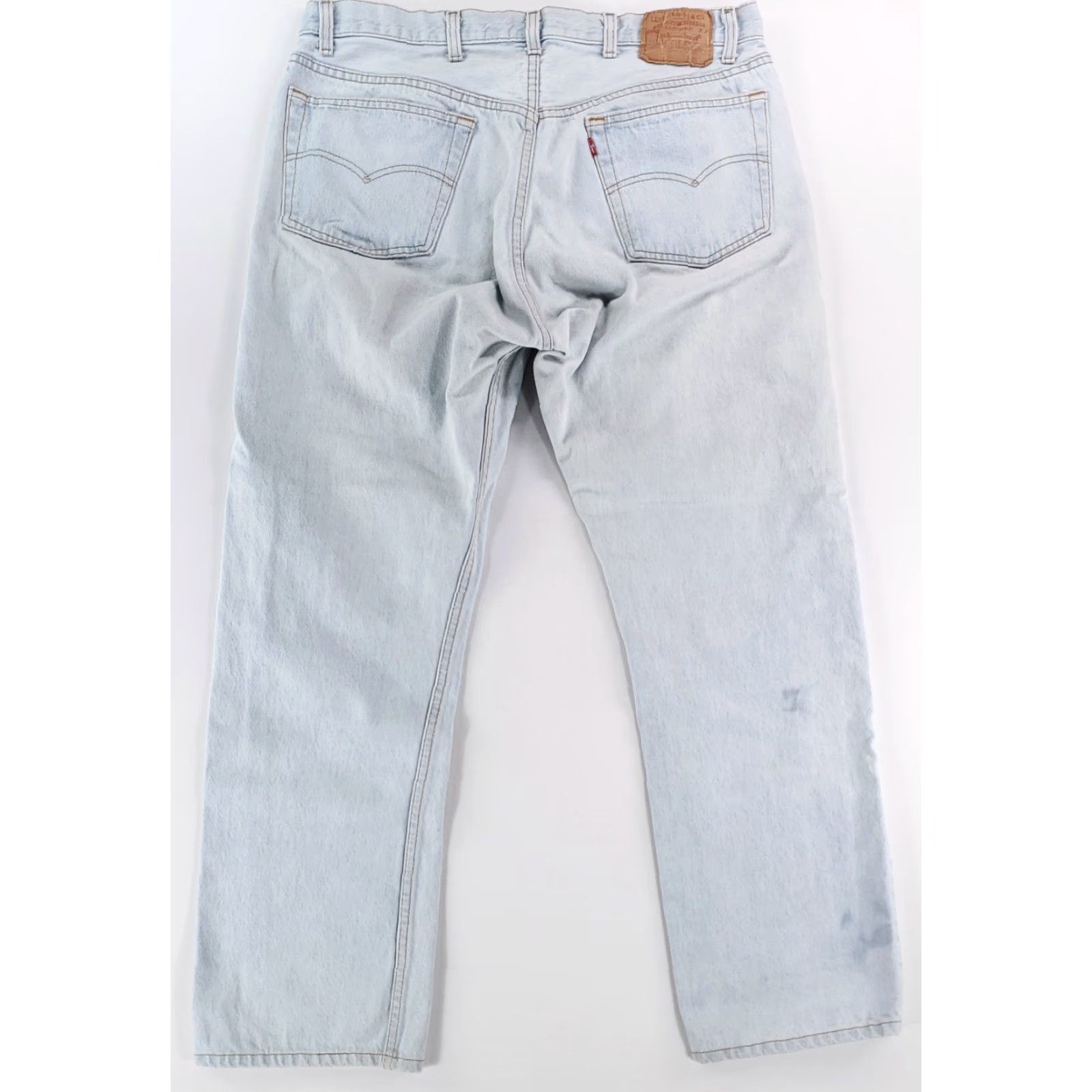 Levi's VINTAGE Levi's 501 VTG Jeans Light Blue Mens 38x30 Blue Straight 80s Mens Size US 38 / EU 54 - 3 Thumbnail