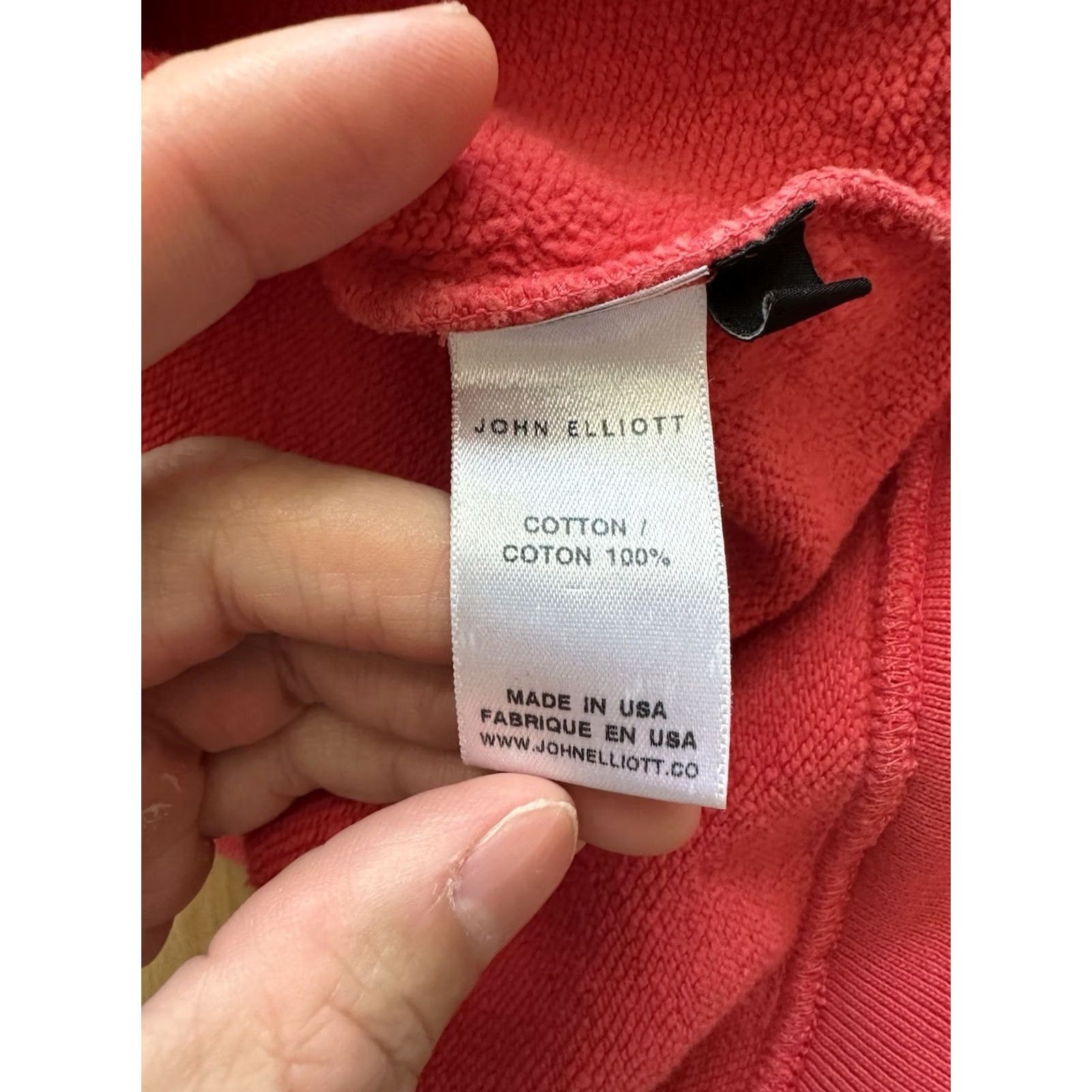 John Elliott John Elliott Crew Sweatshirt Men’s Size 4 Pink Size US S / EU 44-46 / 1 - 4 Thumbnail