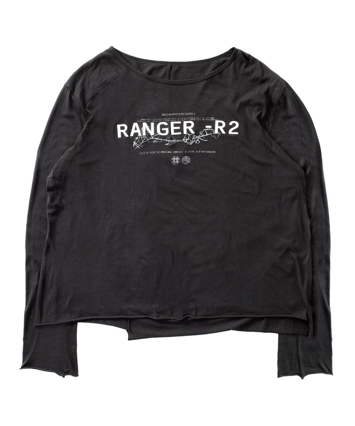 image of Hysteric Glamour Ranger Cartel 180514 2 Reversible Tee in Black, Men's (Size Small)