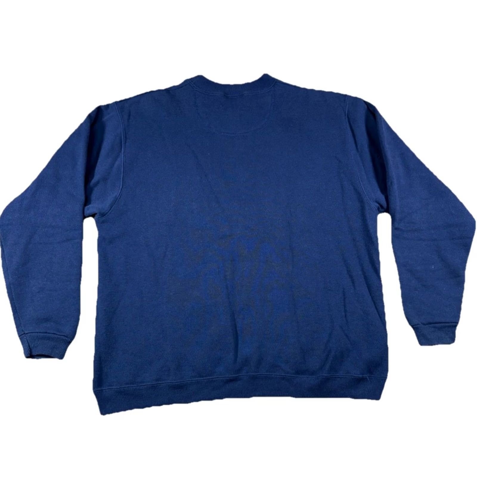 Hanes VINTAGE Hanes Her Way Navy Blue Crewneck Sweatshirt Embroidered Women’s Size M Size M / US 6-8 / IT 42-44 - 5 Thumbnail