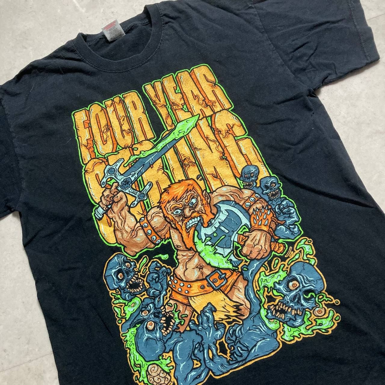Band Tees Vintage Four Year Strong Hardcore Pop Punk Rock Band Tour Size US M / EU 48-50 / 2 - 2 Thumbnail