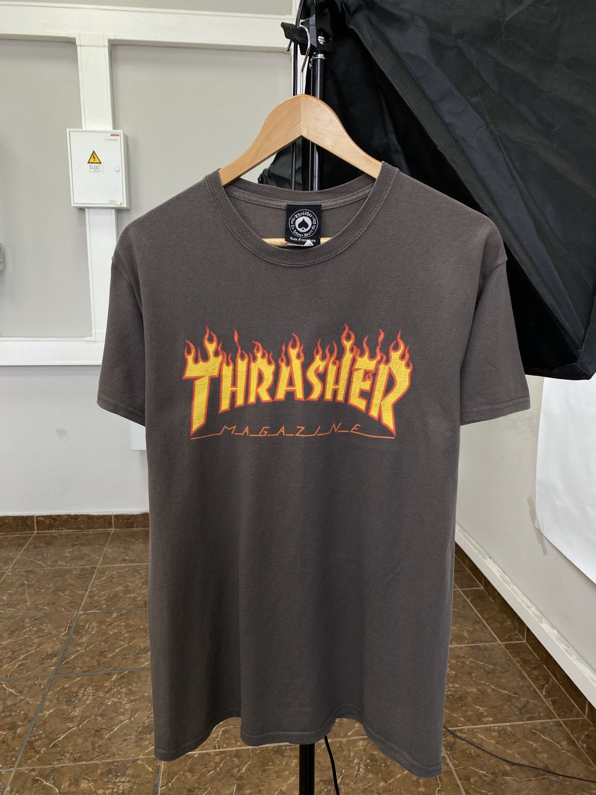 Thrasher 🛹🇺🇸 Y2K Thrasher Skateboard BMX T-Shirt Hype Rare Retro Size US M / EU 48-50 / 2 - 1 Thumbnail