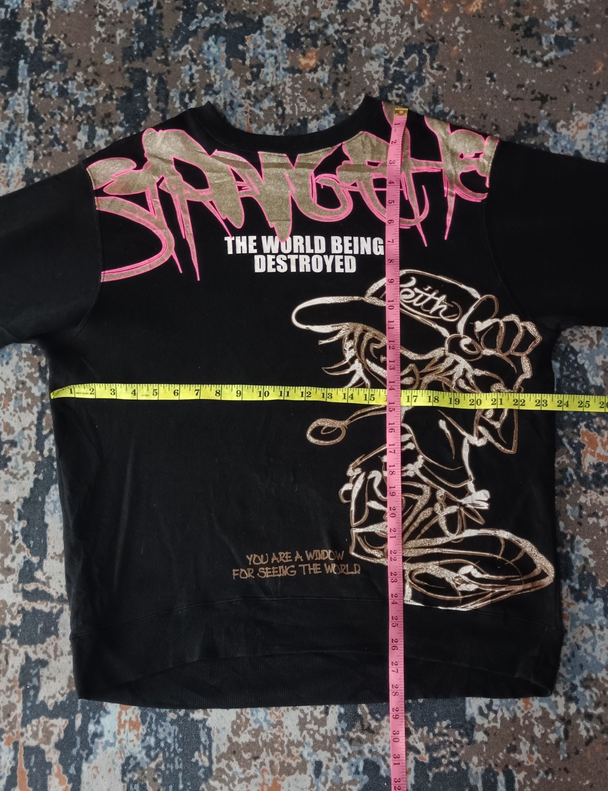 Other Vintage Stranger Heaven "The World Being Destroyed" Hip Hop Size US L / EU 52-54 / 3 - 11 Thumbnail