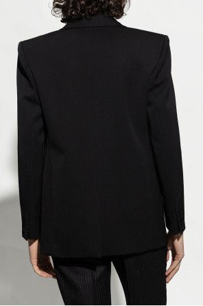 Saint Laurent Paris o1bcso1str1024 Tuxedo Jacket in Black Size US XS / EU 42 / 0 - 4 Thumbnail