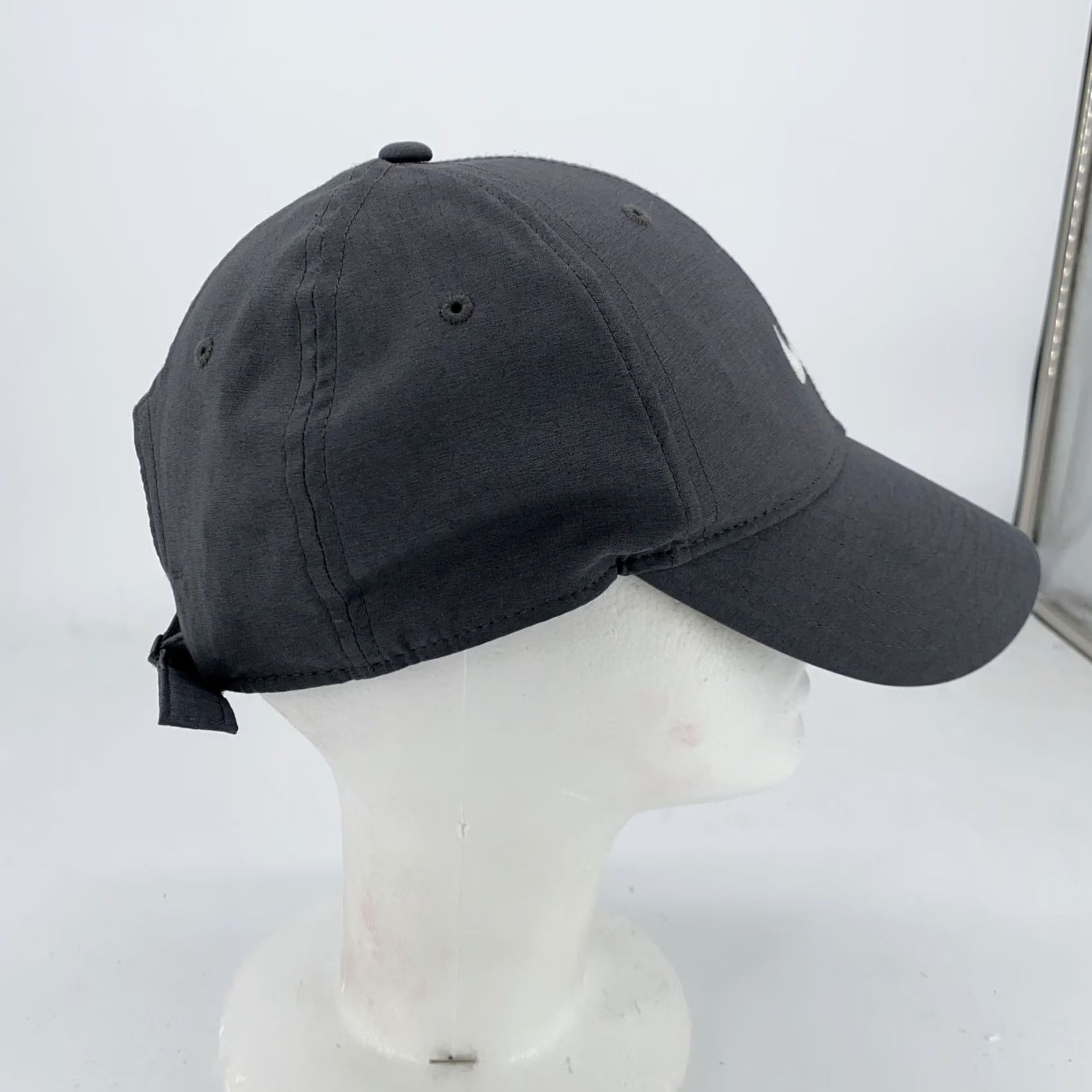 Nike Nike Hat Cap Strap Back Dri-FIT Legacy91 Lightweight Mens One Size Gray Adjustable Breast: breathable moisture-wicking microfiber baseball cap Size ONE SIZE - 2 Thumbnail