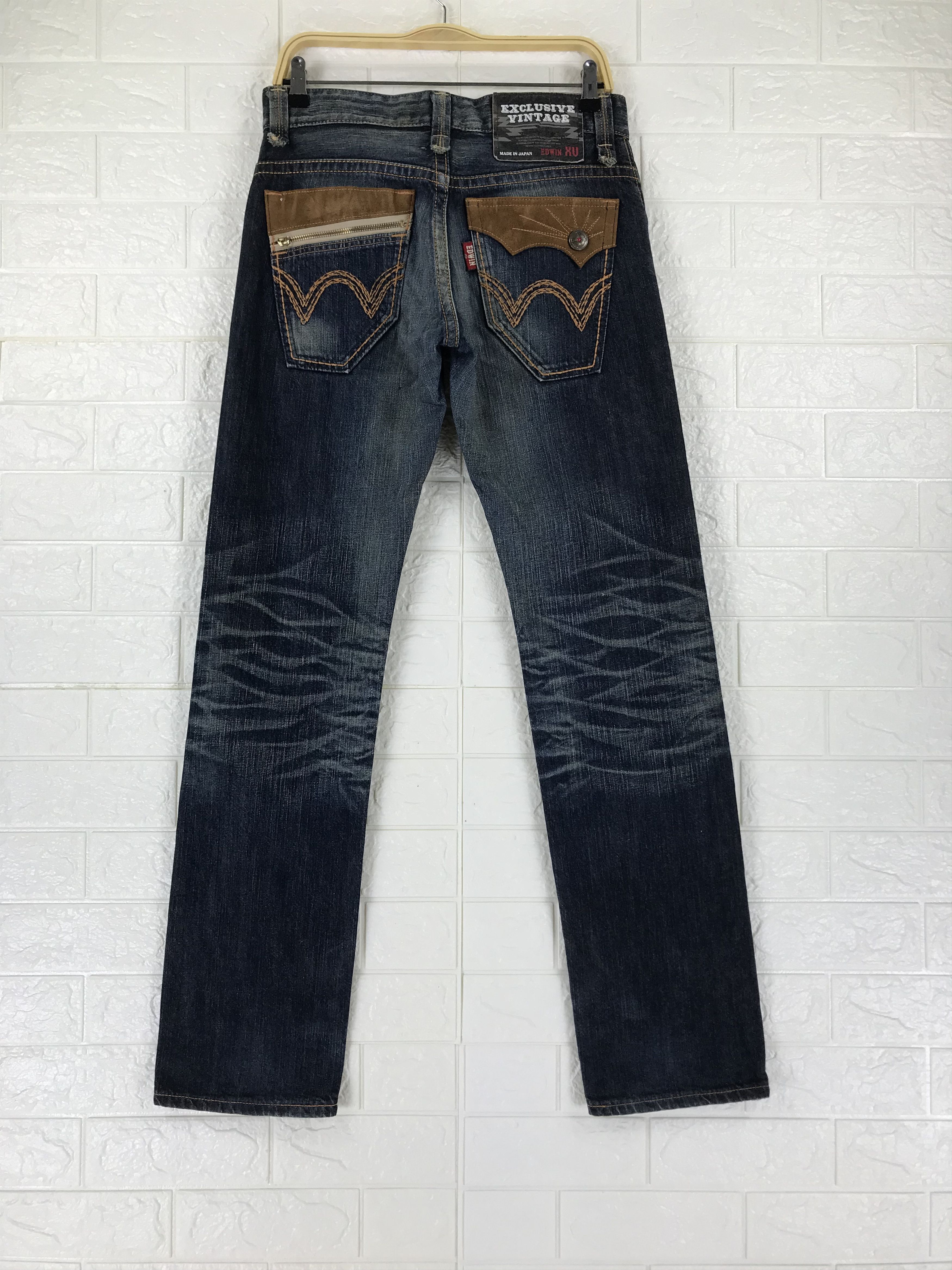 Edwin Vintage Edwin XV Faded Blue Jeans Size US 30 / EU 46 - 5 Thumbnail