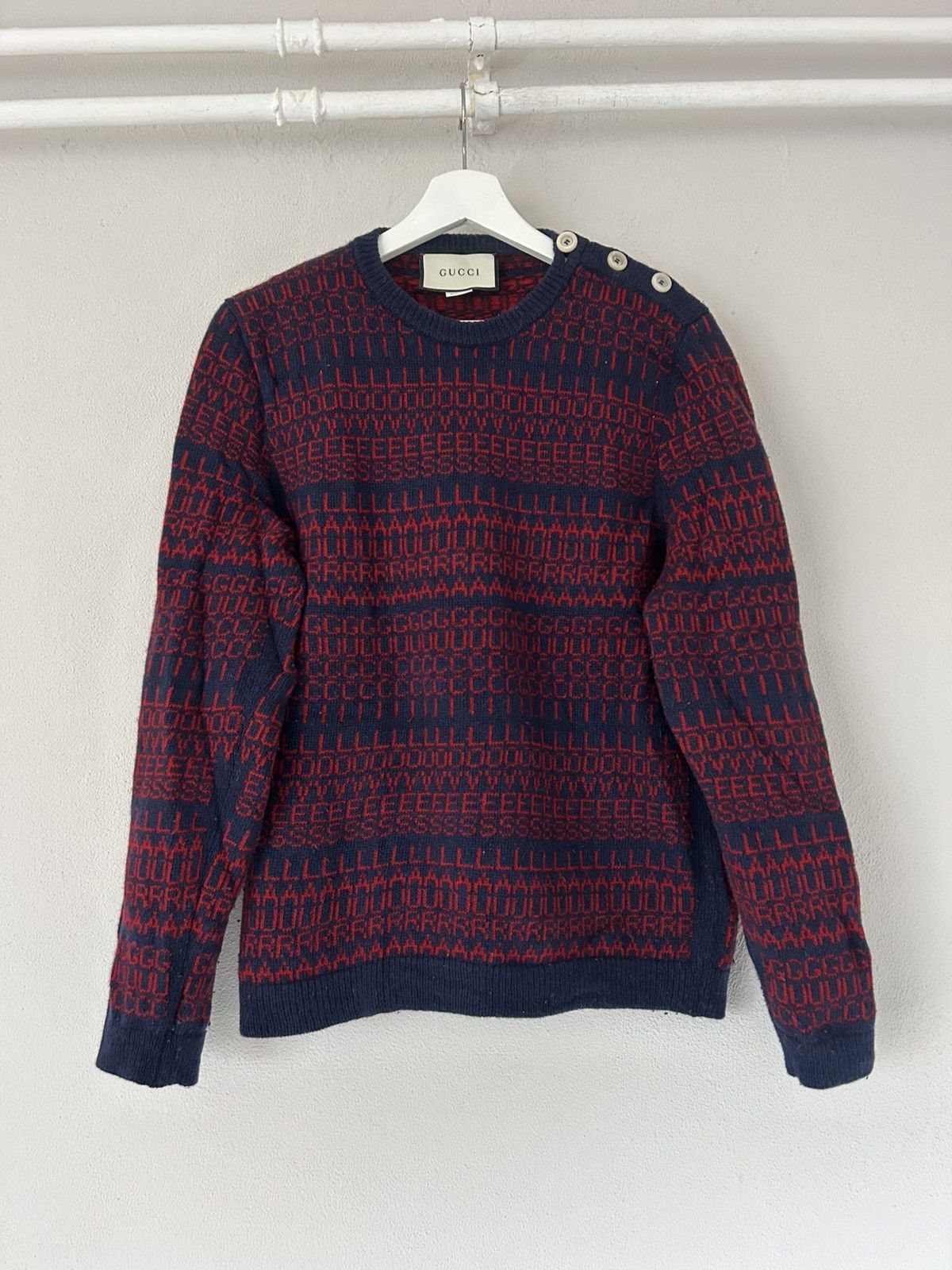 Gucci Gucci loves Laura Wool Sweate Size US M / EU 48-50 / 2 - 1 Thumbnail