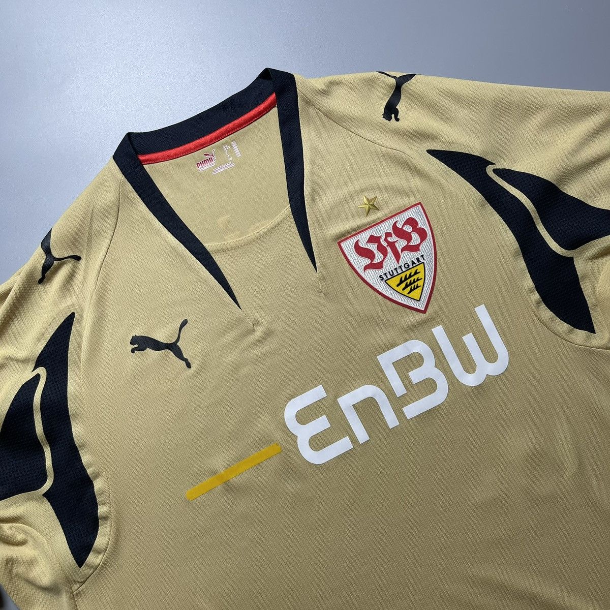 Puma STUTTGART PUMA 2007/2008 FOOTBALL GK JERSEY #24 ULREICH Size US XXL / EU 58 / 5 - 5 Thumbnail