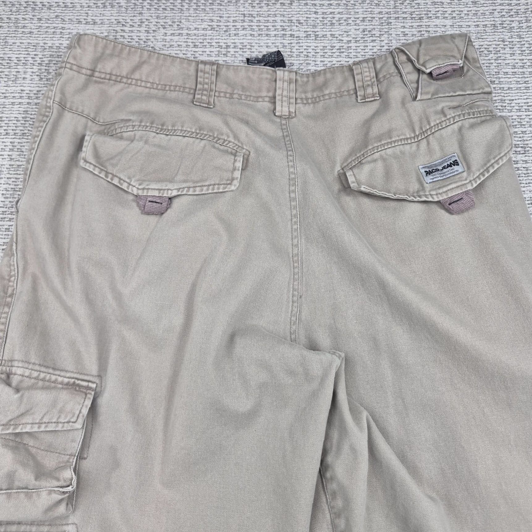 Vintage Paco Jeans Pants Mens 36x30 Cargo Convertible Relaxed Utility Skater T2K Pants Size US 36 / EU 52 - 3 Thumbnail