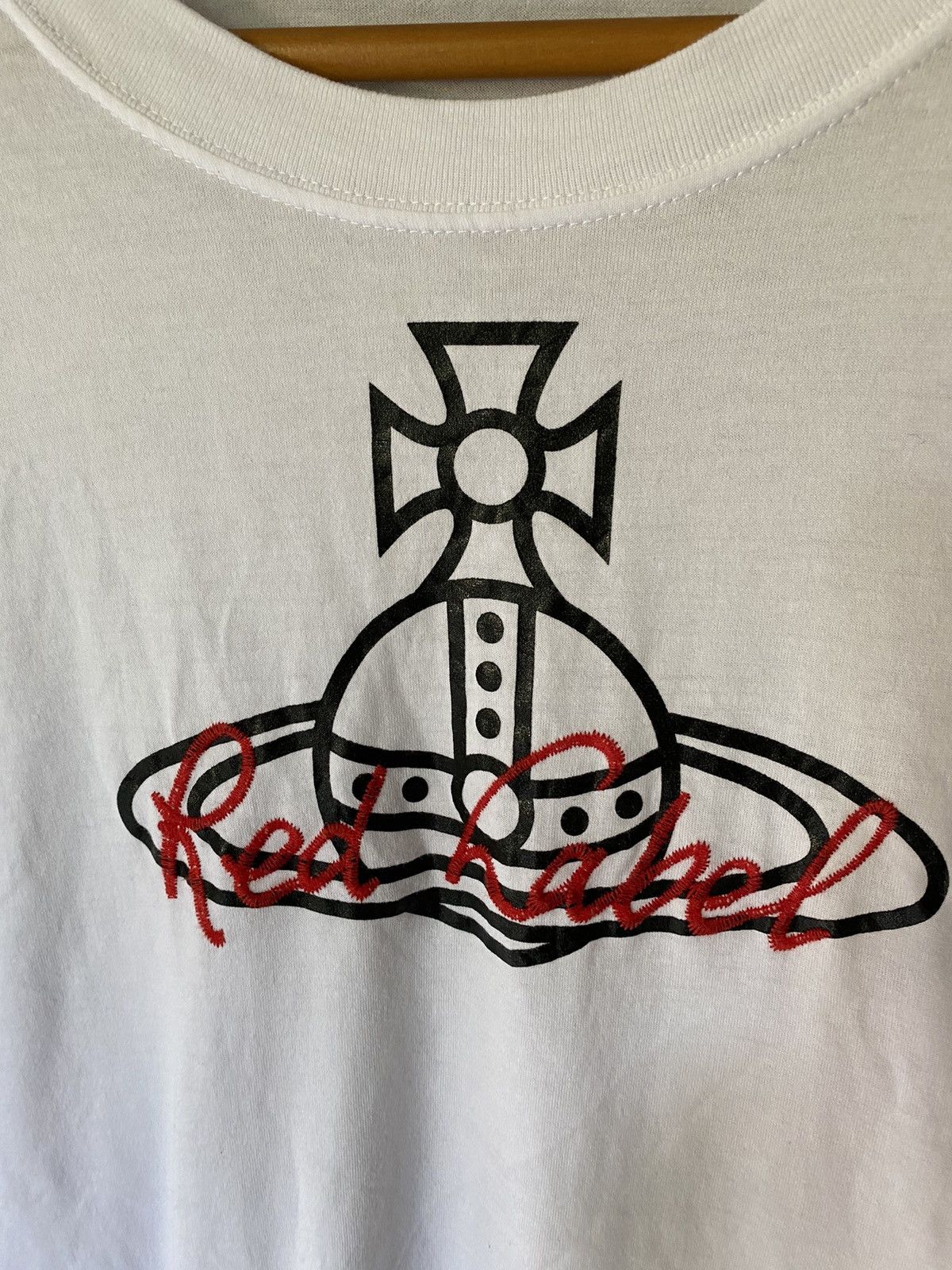 Vivienne Westwood 2000s Red Label Japan Orb Logo tee Size US M / EU 48-50 / 2 - 4 Thumbnail