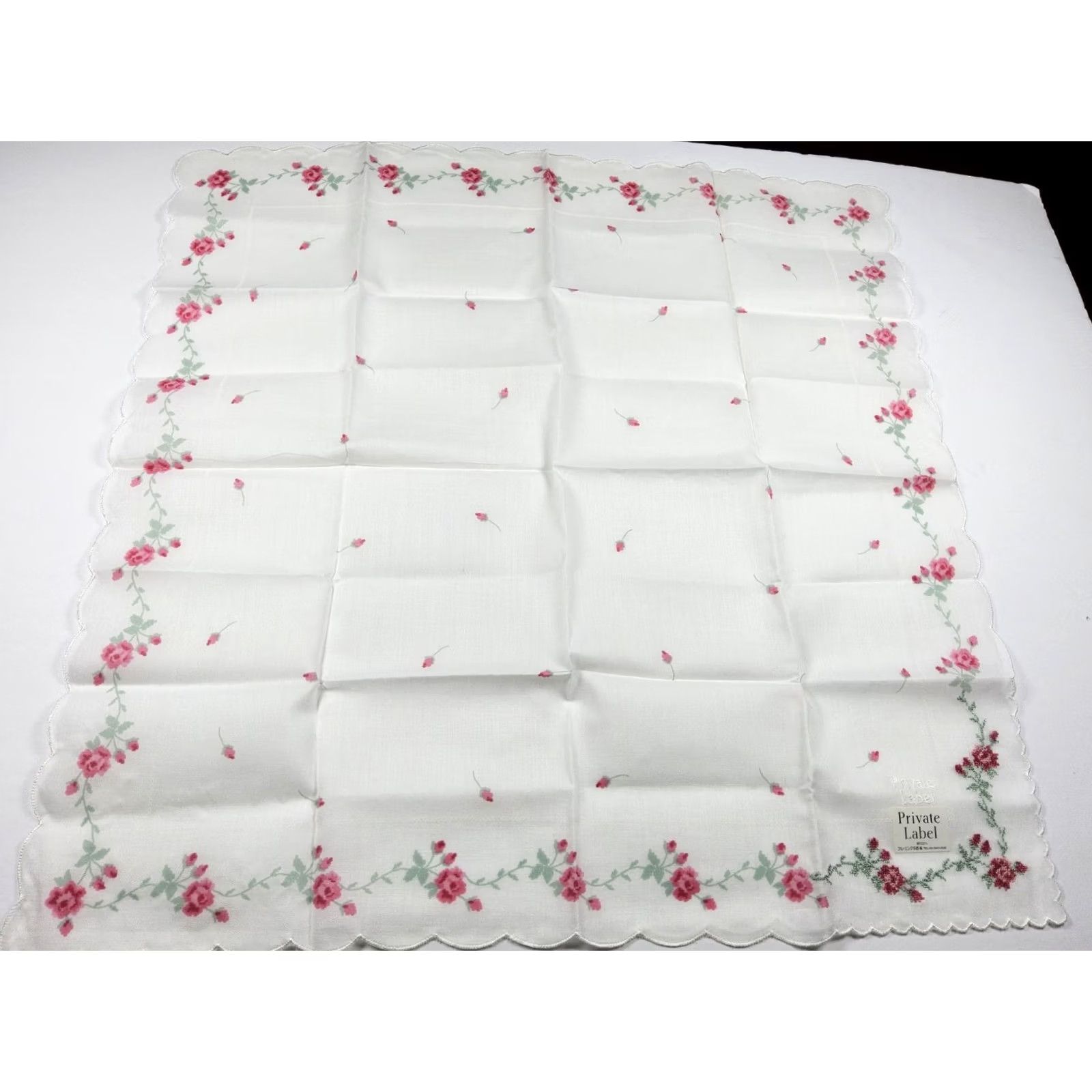 Vintage Private Label Handkerchief Neckerchief Bandana Scarf Cotton Floral Lot Of 4 Size ONE SIZE - 5 Thumbnail