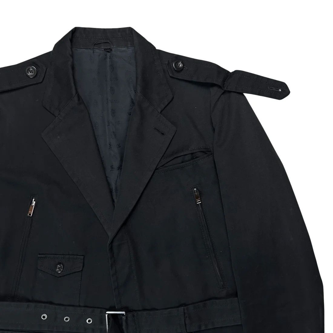 Gucci Gucci by Frida Giannini Belted Military Jacket - SS07 Size US L / EU 52-54 / 3 - 6 Thumbnail
