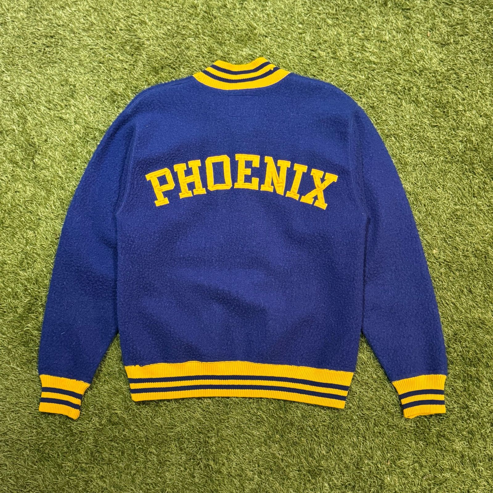 Champion 1953 Champion Phoenix Union High School Half Zip Fleece Size M / US 6-8 / IT 42-44 - 7 Thumbnail