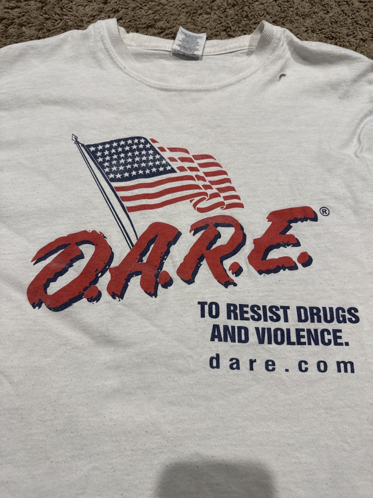 Other Dare flag tee Size US L / EU 52-54 / 3 - 3 Thumbnail