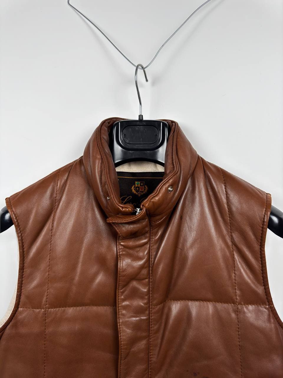 Loro Piana Loro Piana Leather Padded Vest Size US XS / EU 42 / 0 - 5 Thumbnail