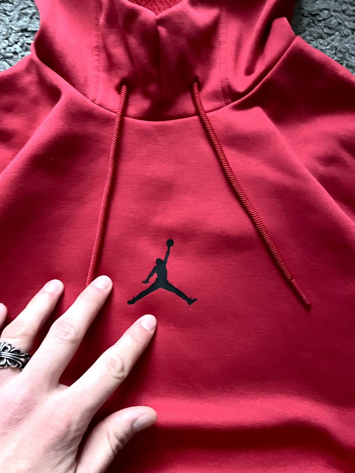 Jordan Brand × Nike 00s Nike Air Jordan Hoodie Streetwear Logo Rare Vintage Y2k Size US S / EU 44-46 / 1 - 9 Thumbnail