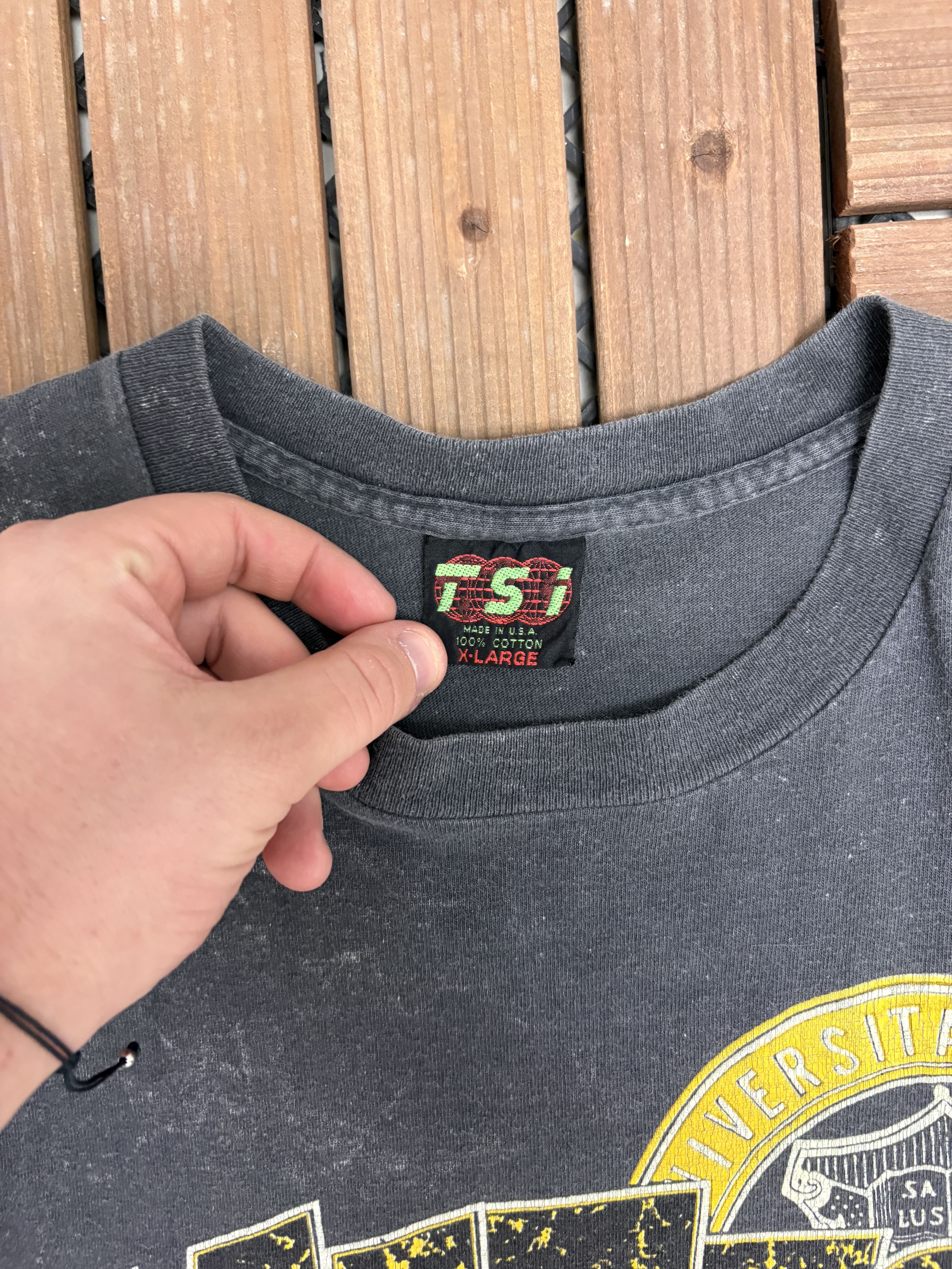 Vintage Missouri Tigers Vintage Grey T-Shirt Tee Size US XL / EU 56 / 4 - 5 Thumbnail