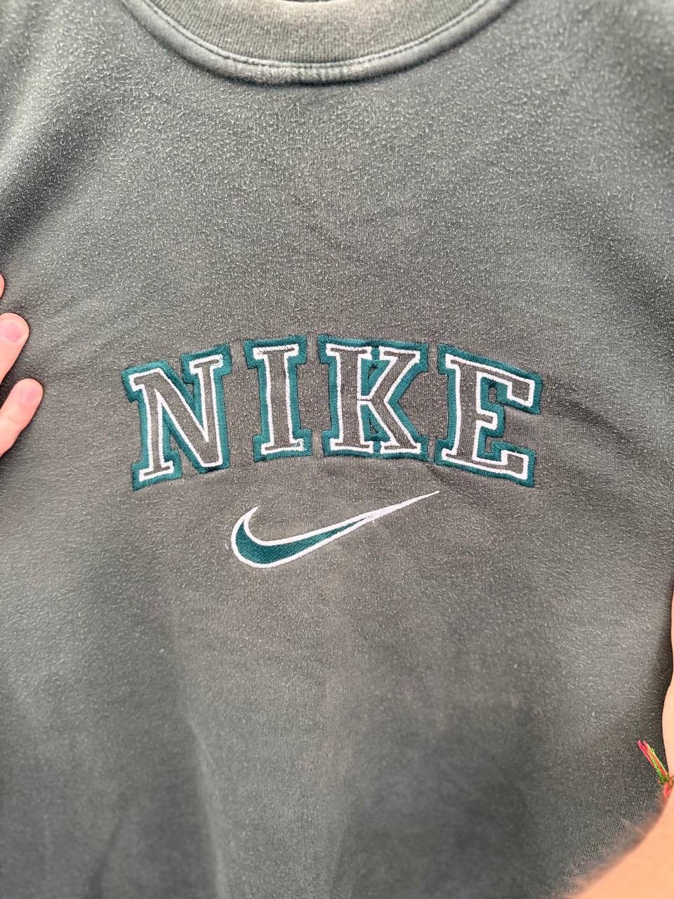 Other Vintage Nike Crewneck Big Centre Logo Sweatshirt Premier USA Size US XL / EU 56 / 4 - 7 Thumbnail