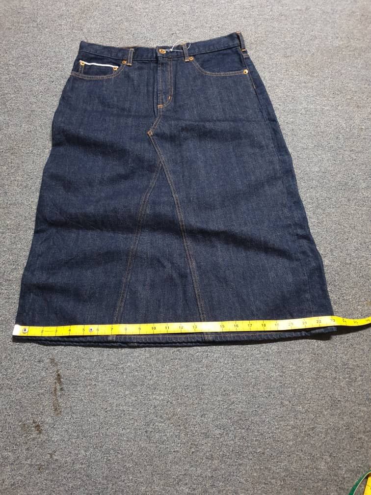 Other 💥Japanese brand selvedge Orslow look like denim skirt Size 31" - 10 Thumbnail