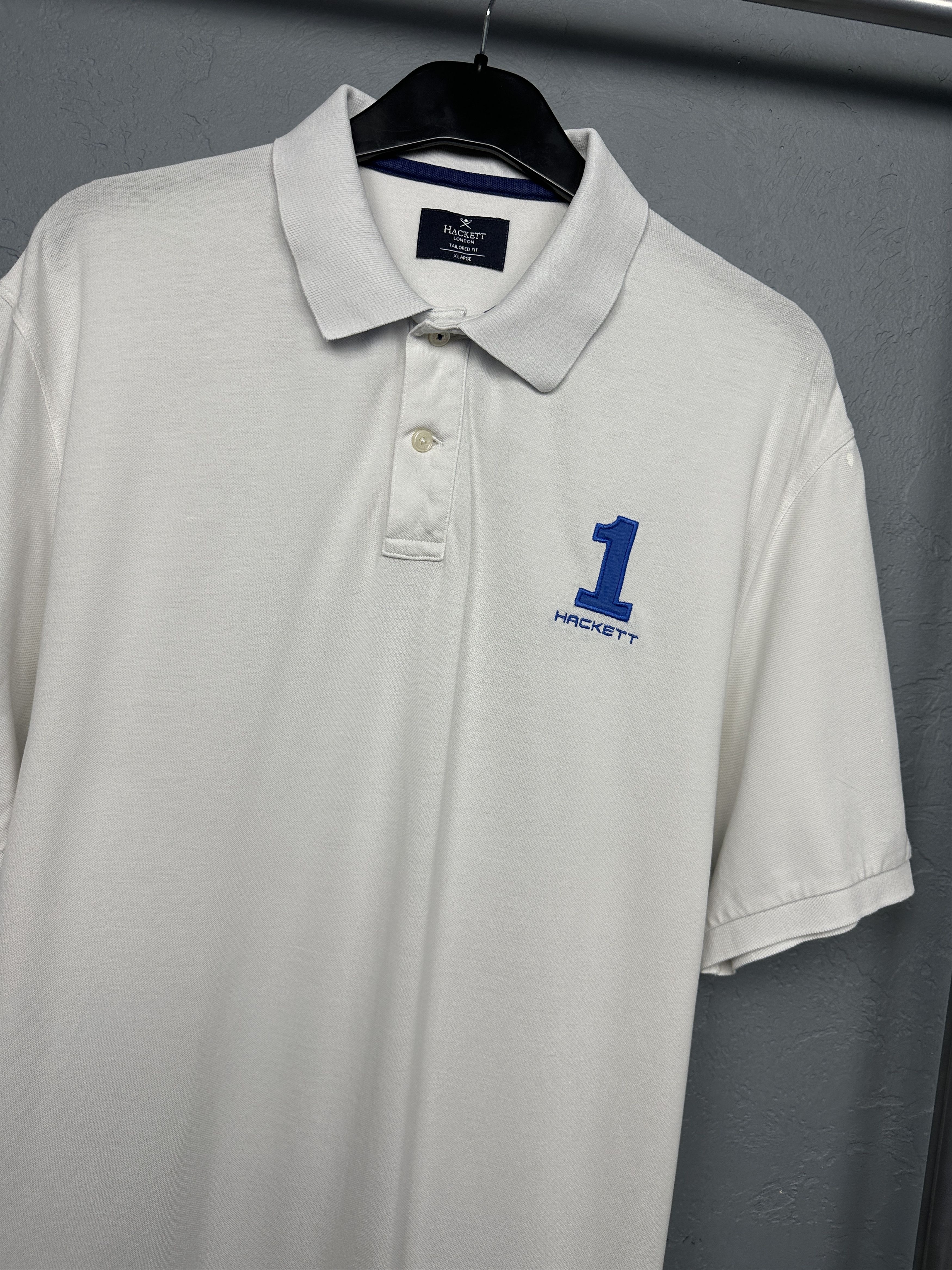 Hackett Hackett Vintage Mens Polo Shirt Size US XL / EU 56 / 4 - 2 Thumbnail