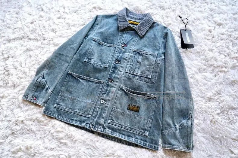Neighborhood Neighborhood Four bags of denim jacket Size US S / EU 44-46 / 1 - 1 Thumbnail