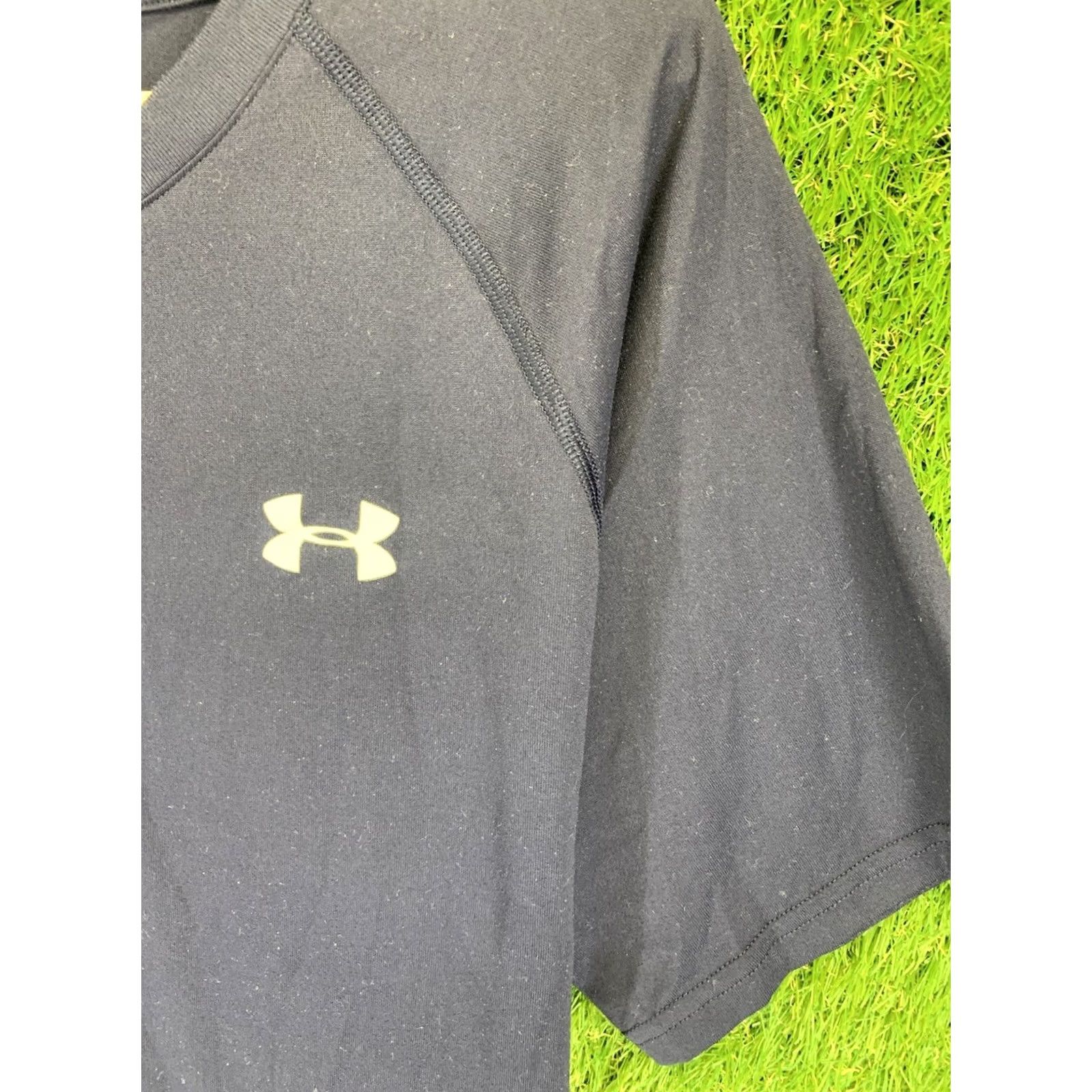 Under Armour Under Armour Mens Training Compression Jersey T-Shirt Navy Blue XS Size US L / EU 52-54 / 3 - 3 Thumbnail