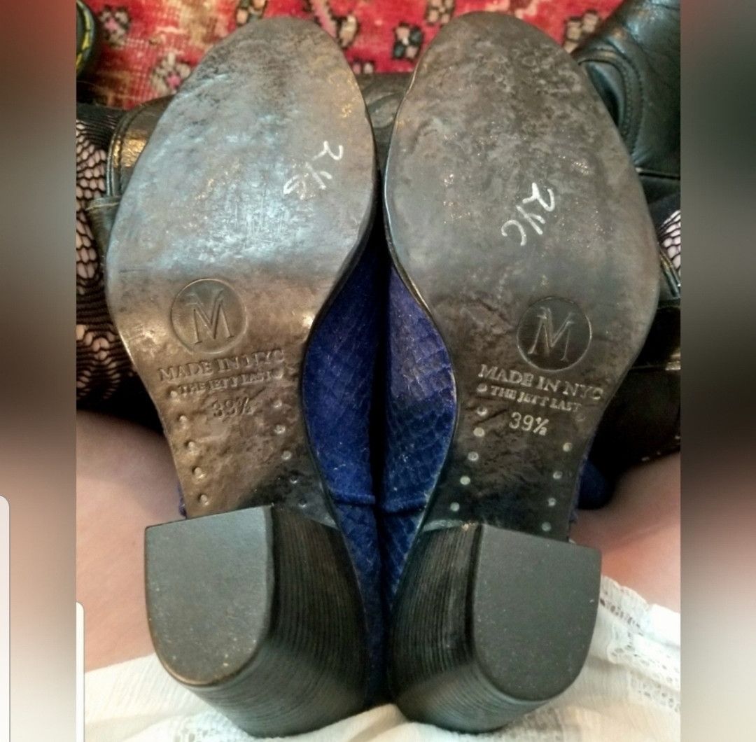 Other Modern Vice blue suede shoes Size US 8.5 / IT 38.5 - 6 Thumbnail