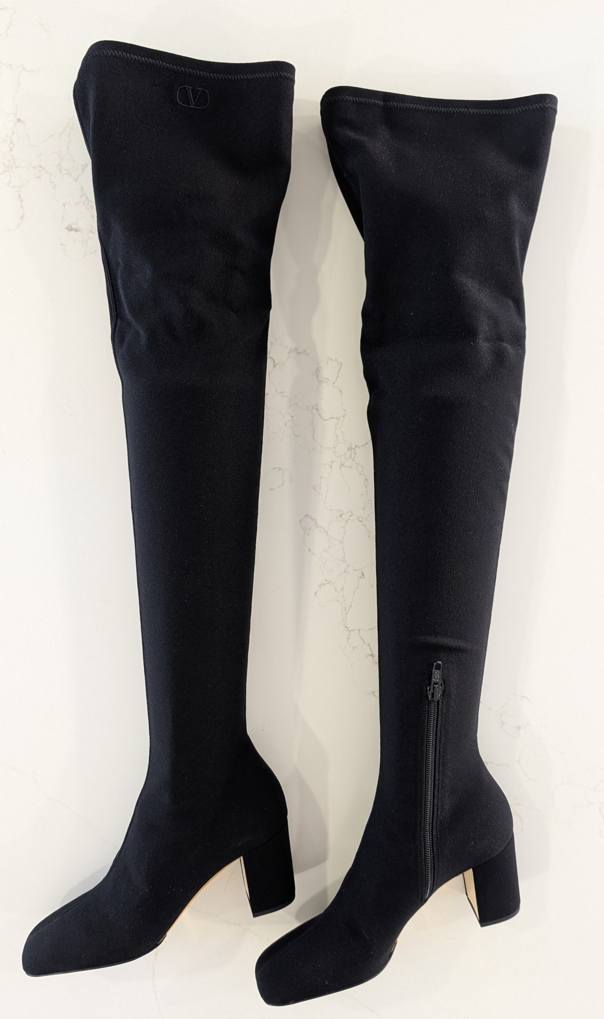 Valentino Valentino Garavani Golden Walk Over The Knee Boots 36 Size US 6 / IT 36 - 6 Thumbnail