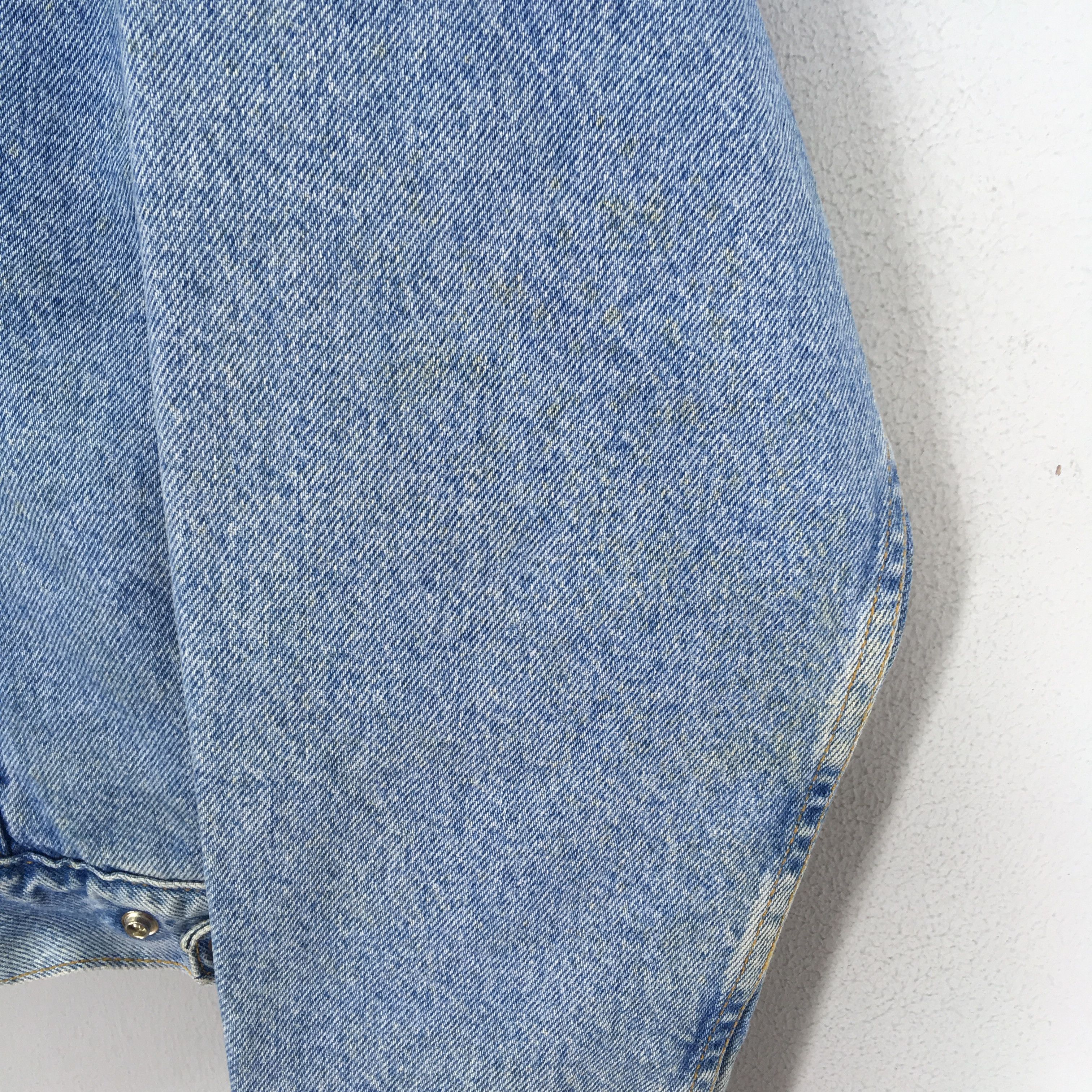 Levi's Vintage 90s Levi's Denim Jacket Jeans Trucker Sherpa Size US M / EU 48-50 / 2 - 13 Thumbnail