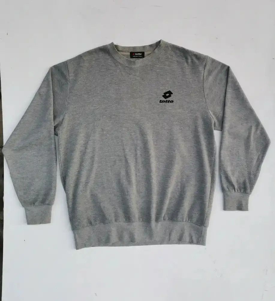 Lotto Sport Vintage!!! Lotto Italian Sport Design Small Logo Sweatshirt Size US L / EU 52-54 / 3 - 6 Thumbnail