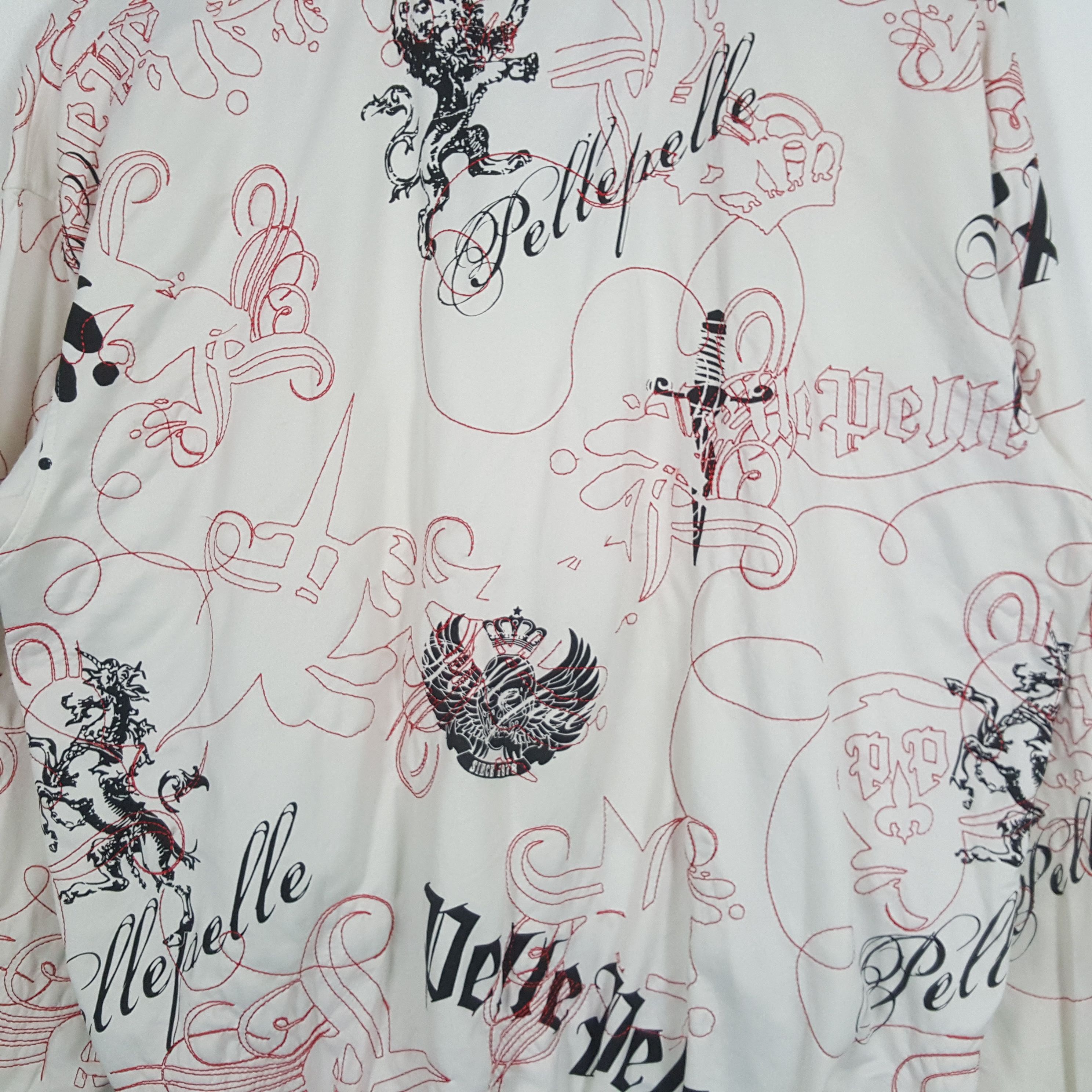 Pelle Pelle Pelle Pelle Fashion Design Rock Punk Style Jacket Size US XXL / EU 58 / 5 - 4 Thumbnail