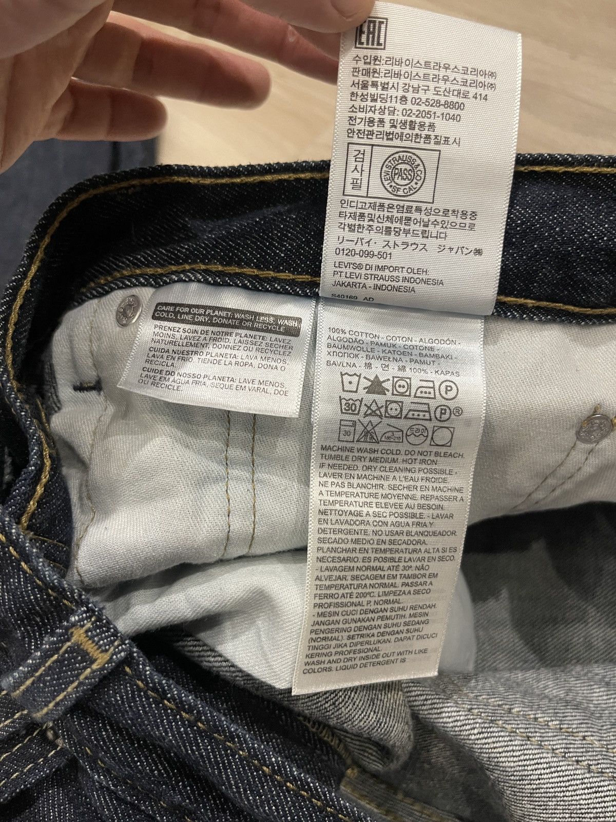 Levi's Vintage jeans levis 514 denim 36/29 Size US 36 / EU 52 - 8 Thumbnail