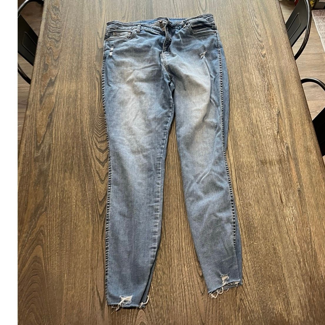 Anthropologie Kut From The Kloth Fab AB Toothpick Skinny Jeans Size 14 Size 36" / US 14 / IT 50 - 1 Thumbnail