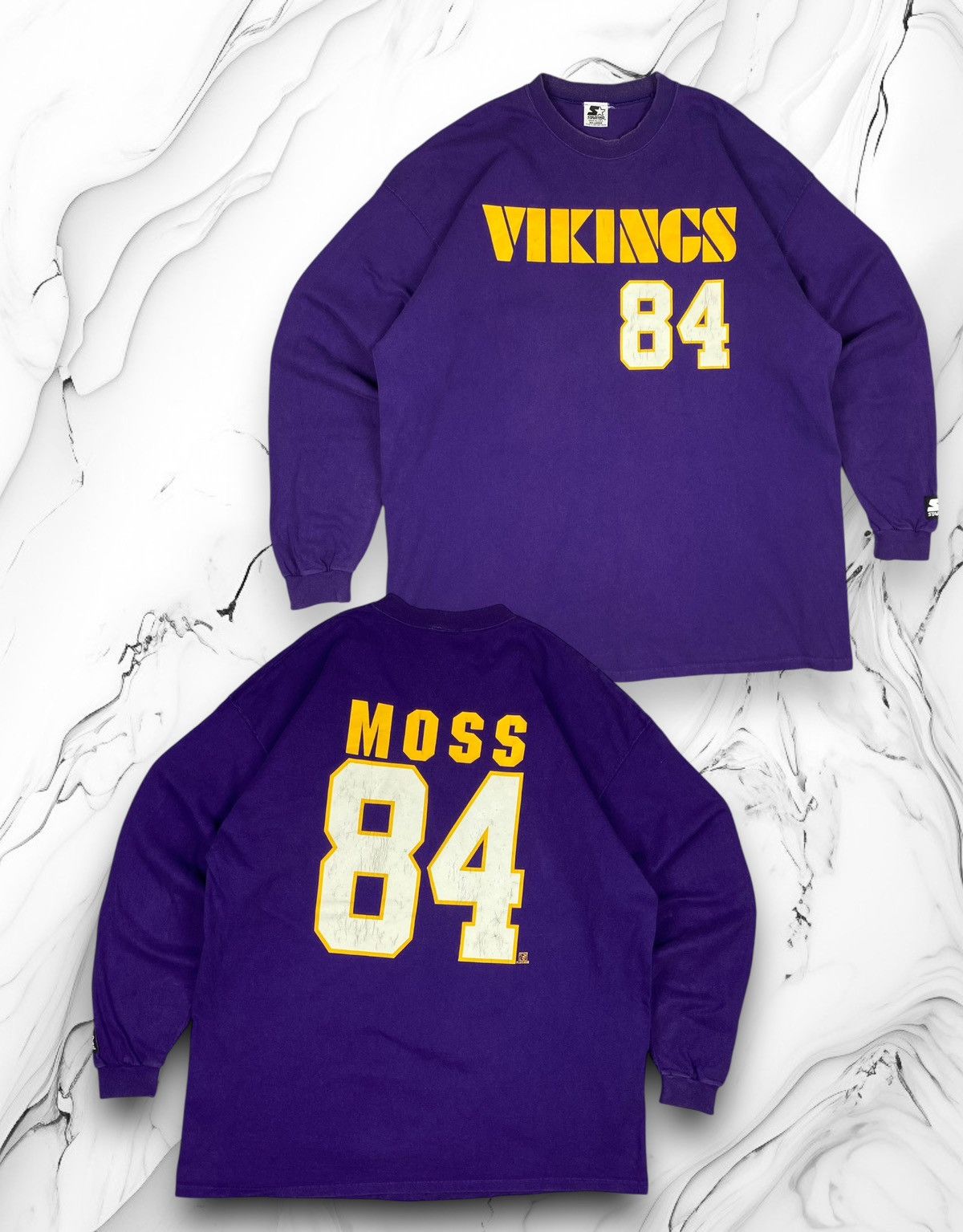 Starter Starter Randy Moss Minnesota Vikings Double Sided Shirt Size US XXL / EU 58 / 5 - 1 Thumbnail