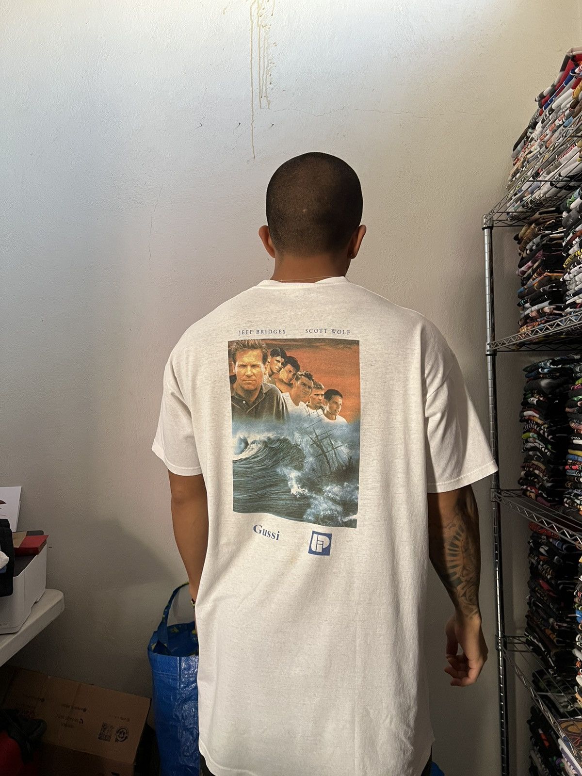 Vintage 1996 White Squall Spanish Promo Movie Ridley Scott Tee Size US XXL / EU 58 / 5 - 3 Thumbnail
