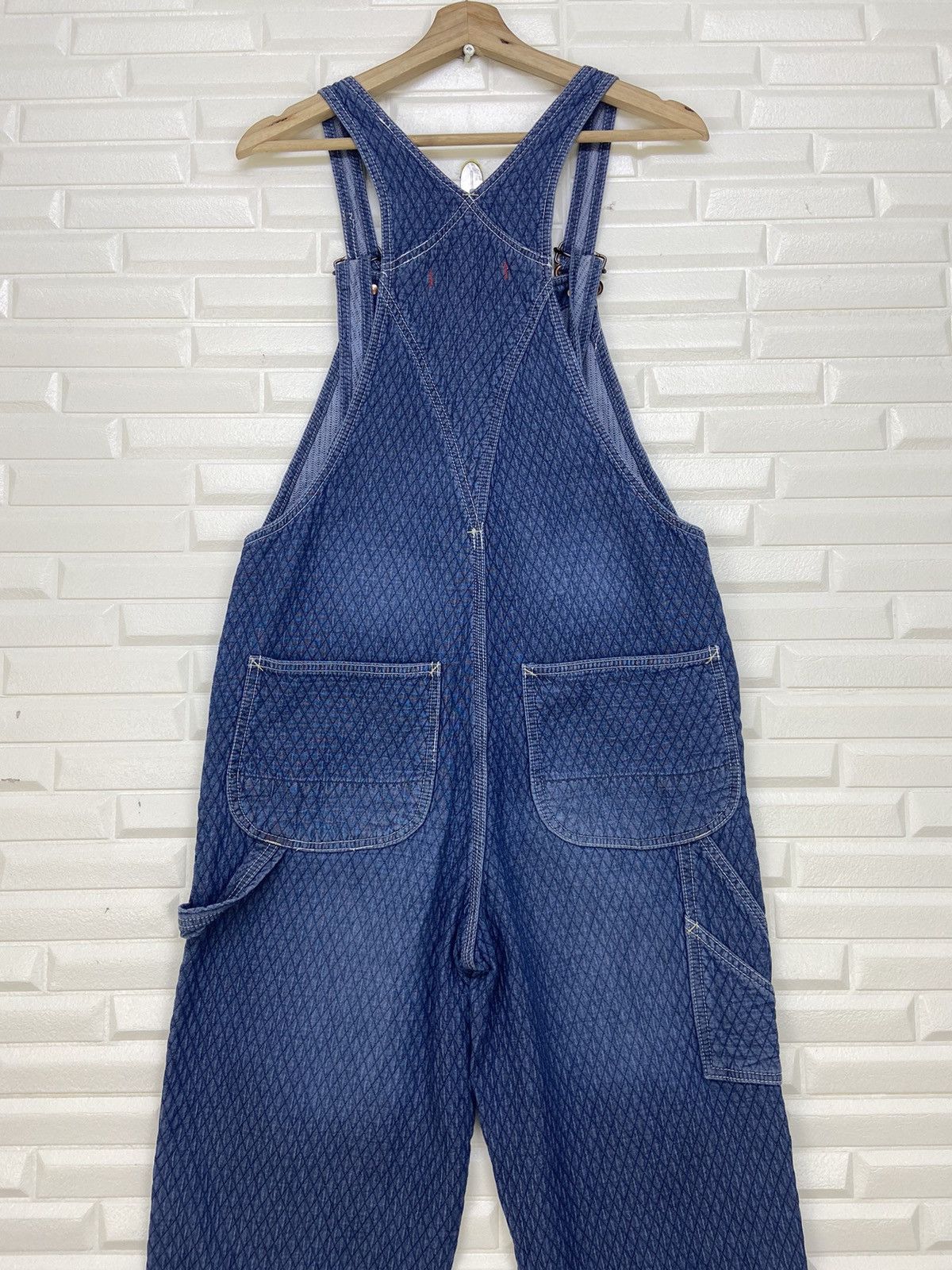 Japanese Brand Japanese Traditional Indigo Products Union Made Jumpsuits Size US 33 - 7 Thumbnail