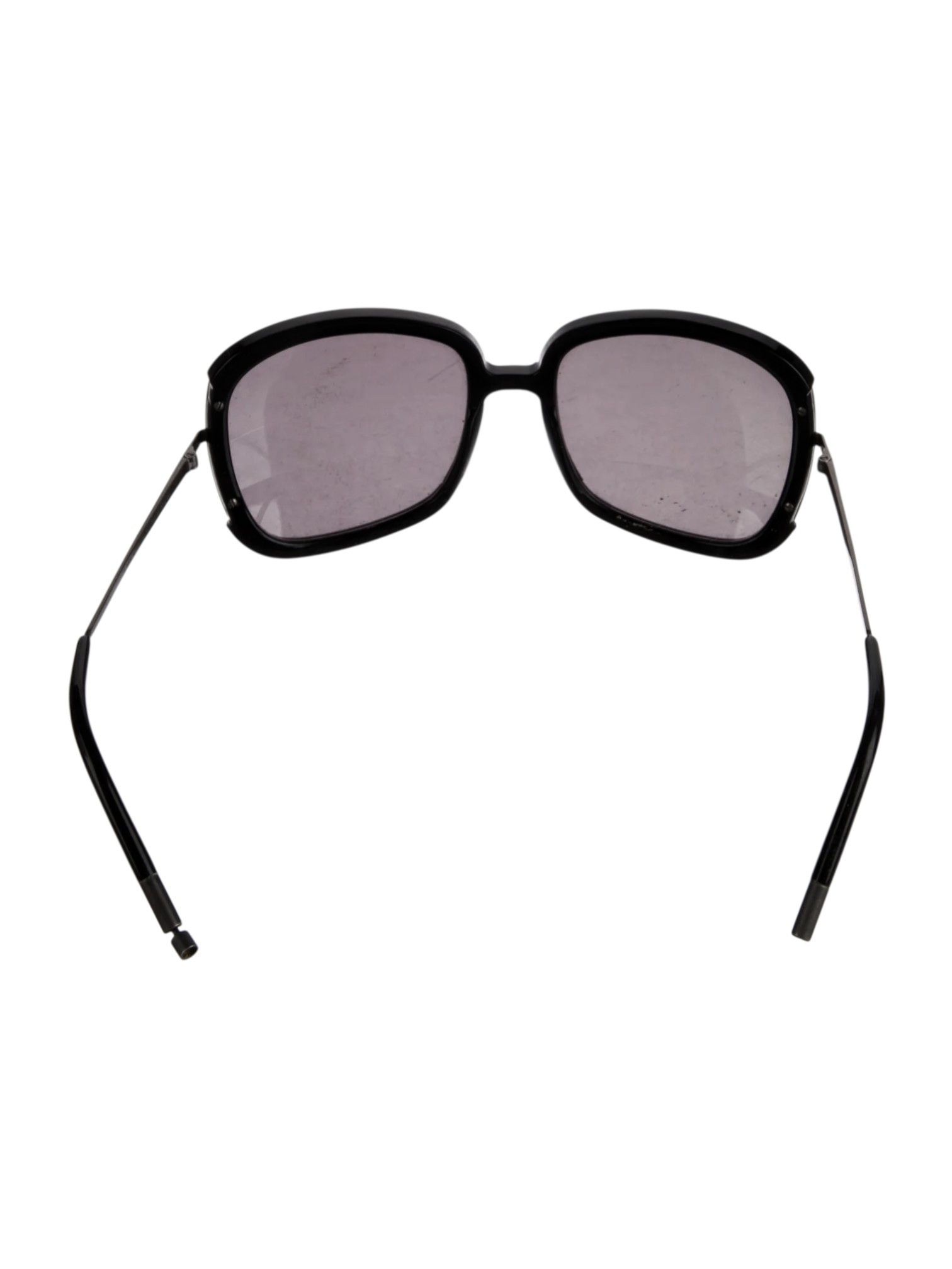 Bottega Veneta Bottega Veneta Square Acetate and Metal Sunglasses Size ONE SIZE - 5 Thumbnail
