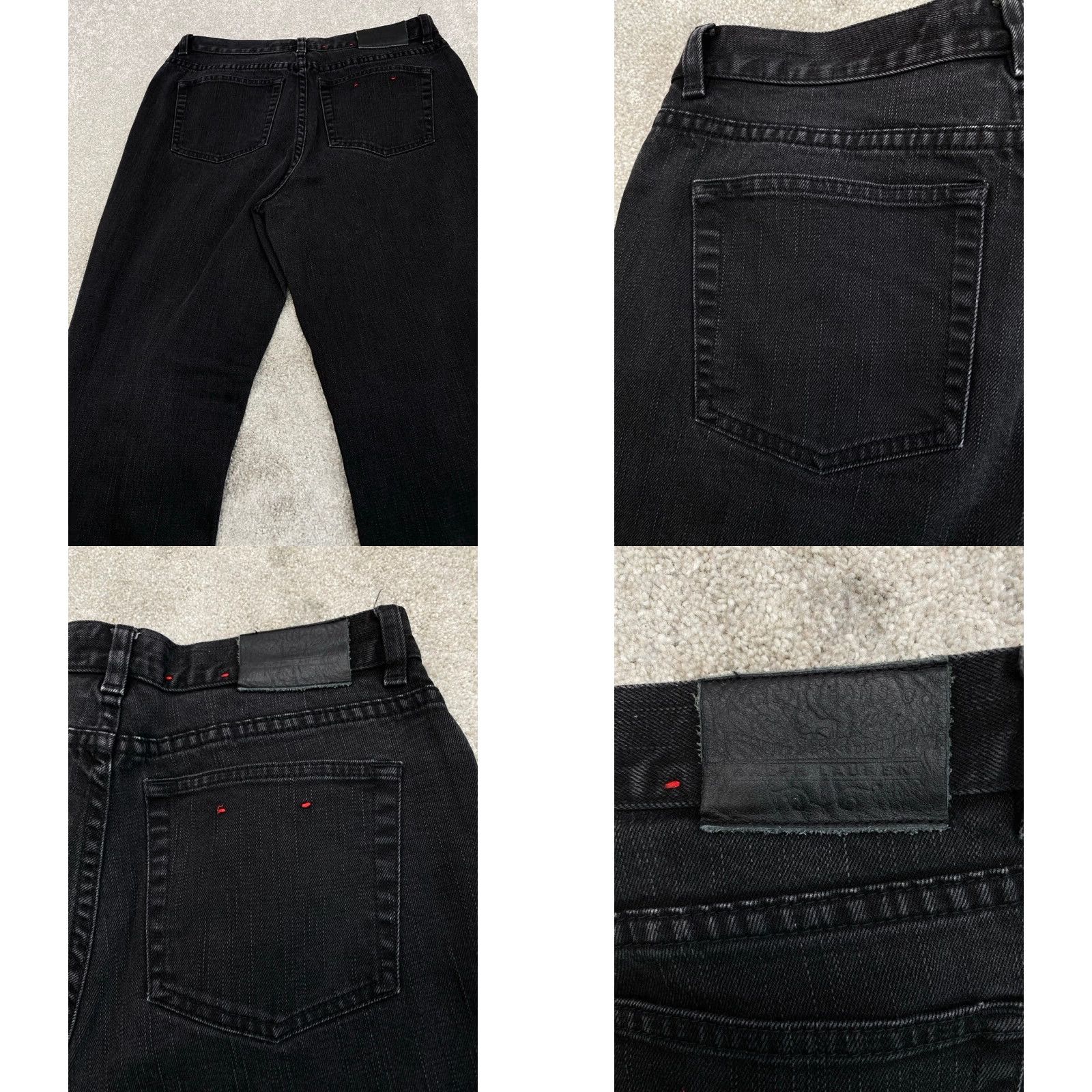Ralph Lauren Lauren Ralph Lauren Jeans Women Bootcut Denim Black 6 Adult Regular 29" 30" Inseam 5786 Size 28" / US 6 / IT 42 - 8 Thumbnail