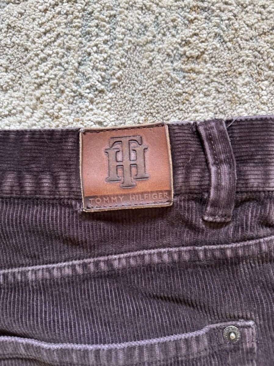 Tommy Hilfiger Vintage Tommy Hilfiger Chocolate Brown Corduroy pants Size US 36 / EU 52 - 6 Thumbnail