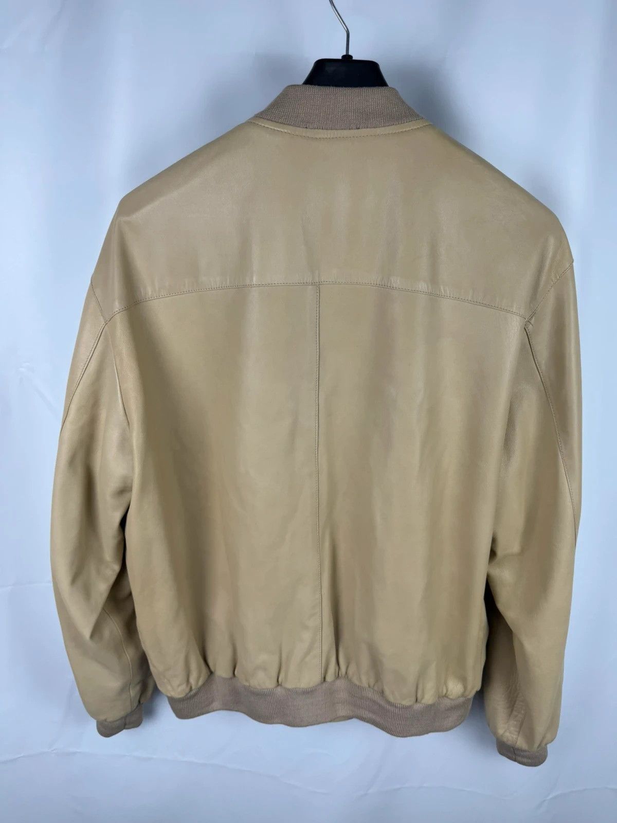 Bally Bally Switzerland Creme Bomber Jacket Genuine Leather Size US M / EU 48-50 / 2 - 5 Thumbnail