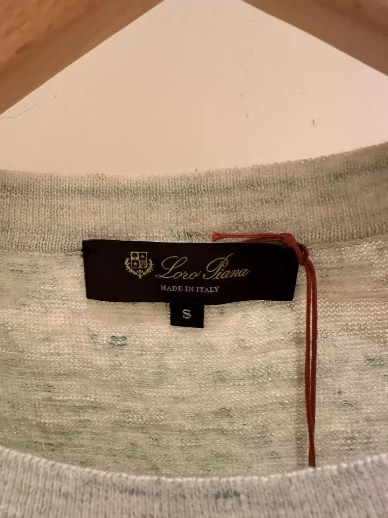 Loro Piana Loro Piana Ladies Linen Knit T-Shirt Size S / US 4 / IT 40 - 2 Thumbnail